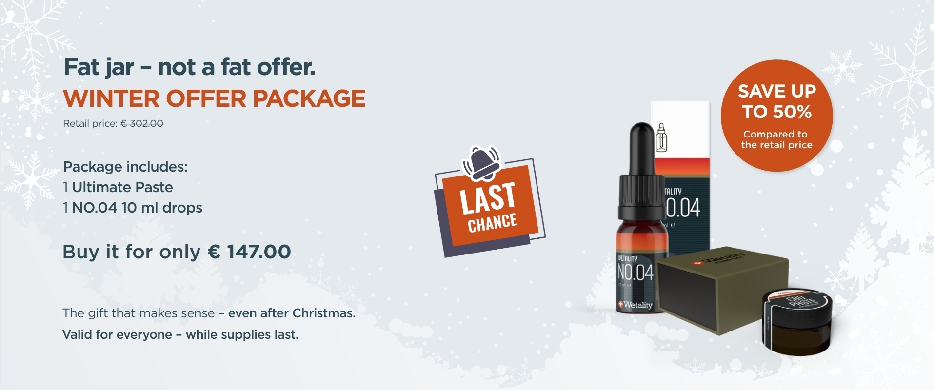 Winter offer package - LAST CHANCE